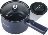 Elektrische pan met deksel - 1,5 Liter - Soeppan - Multipan - Kookpot - Pan - Hot pot - Kampeerkoken - Kampeer - Outdoor pan - Pannen - Kerst - Sinterklaas