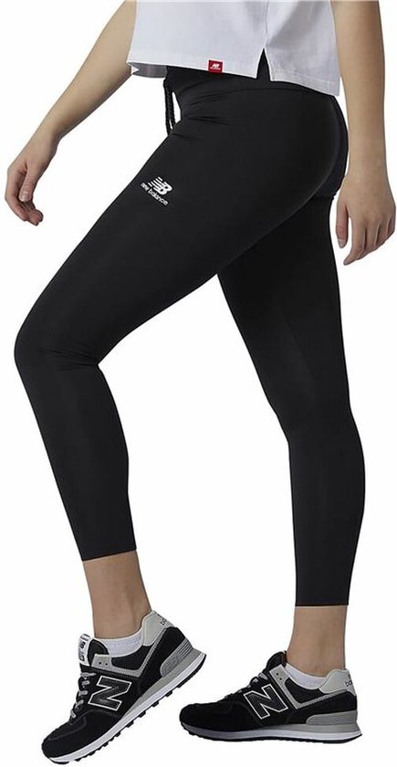 New Balance Leggings WP13514BK, Vrouwen, Zwart, Leggings, maat: