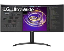LG 34WP85CP-B 34 Inch UltraWide QHD IPS Curved Monitor
