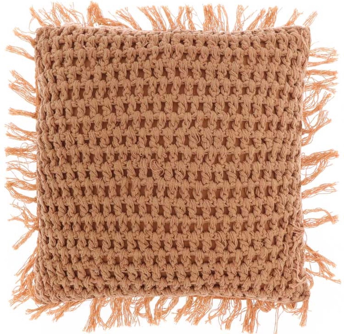 Unique Living Kussen Tufo 45x45cm Camel Meerkleurig