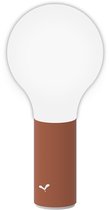 Fermob Aplô outdoor lamp - Ø11.5x24.5 cm - Ocre rouge - Mobiele lamp