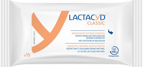 LACTACYD Retail Daily wipes 15 NL