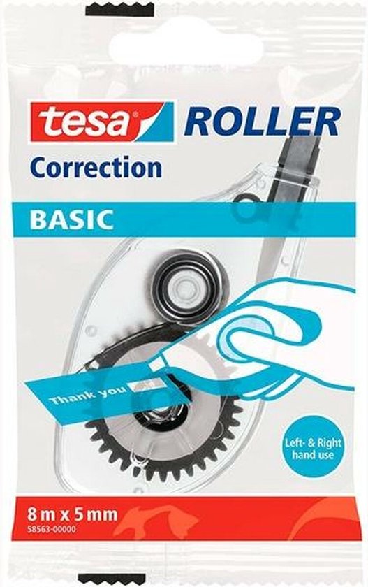 Correctietape TESA Basic Wit 24 Stuks (5 mm x 8 m) | bol