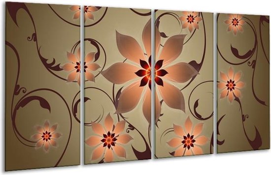 Peinture sur verre moderne | Gris, rouge, noir | 160x80cm 4 Liège | Tirage photo sur verre |  F005168