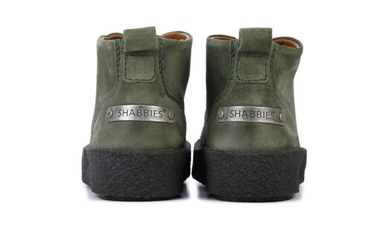 Shabbies Amsterdam Vrouwen Veterschoenen - 184020012 - Groen - Maat 38 |  bol.com