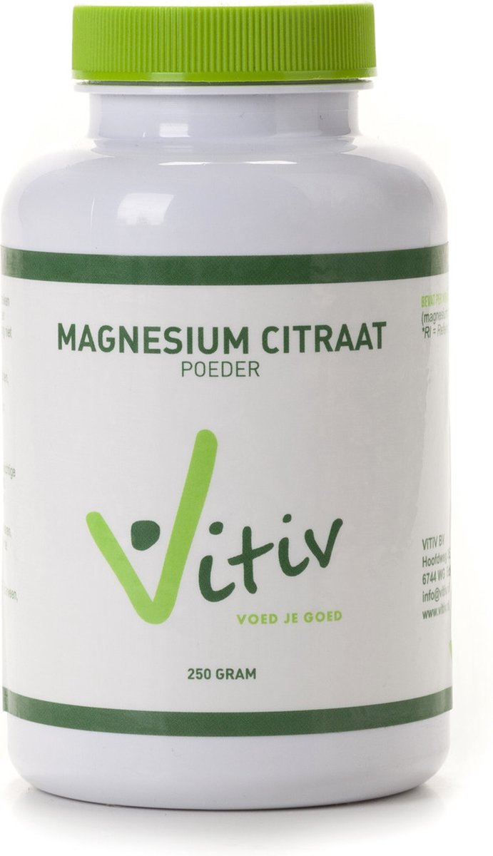 Vitiv Magnesium citraat poeder (250g)