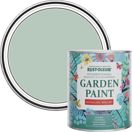Rust-Oleum Green Garden Peinture Haute Brillance - Vert d'Eau 750ml