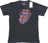 The Rolling Stones - Classic UK Heren T-shirt - XL - Zwart