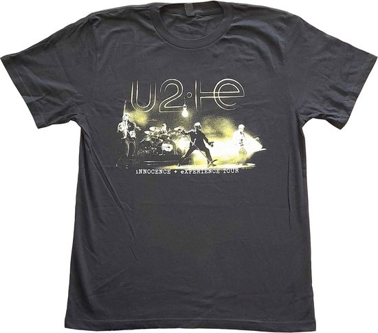 U2 - Stage Photo Heren T-shirt - XL - Zwart