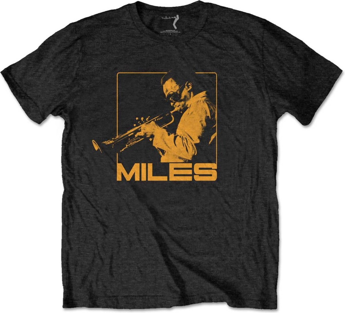 Miles Davis - Blowin' Heren T-shirt - L - Zwart