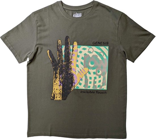 Tshirt Homme Genesis -XL- Invisible Touch Vert