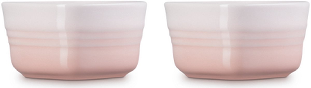 Le Creuset Ramekin Hart 11cm/0,3 Liter set van 2 stuks Shell Pink — cadeau in Kookcadeaus - foto 3