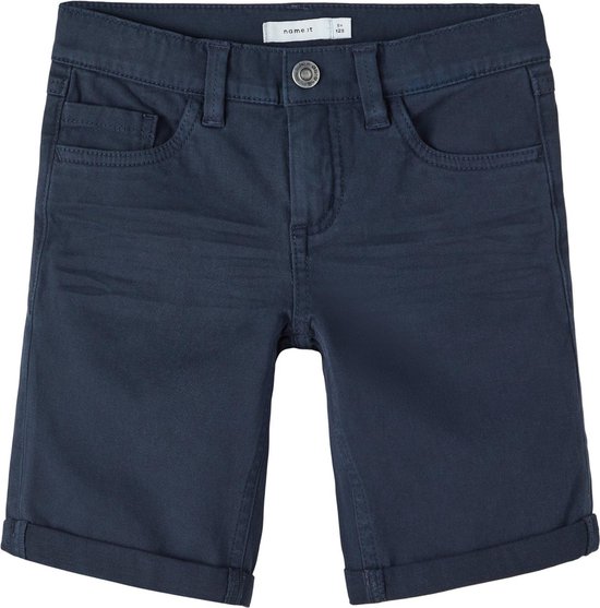 Short Garçon NAME IT - Molleton Coton/Polyester | Coupe Standard Poches Latérales | Confort Quotidien