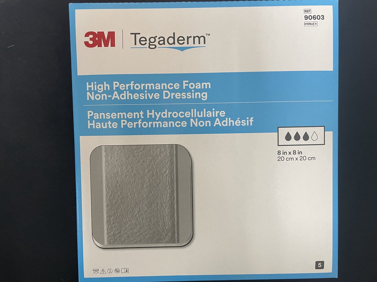 Goedkoopste 3M Tegaderm High Performance Foam 20cm x 20cm