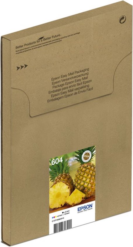 Epson 604 Ananas - Cartouche d'encre - EasyMail - Multipack