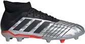 adidas Performance Predator 19.1 Fg J Chaussures de Football Enfants Argent 28.5