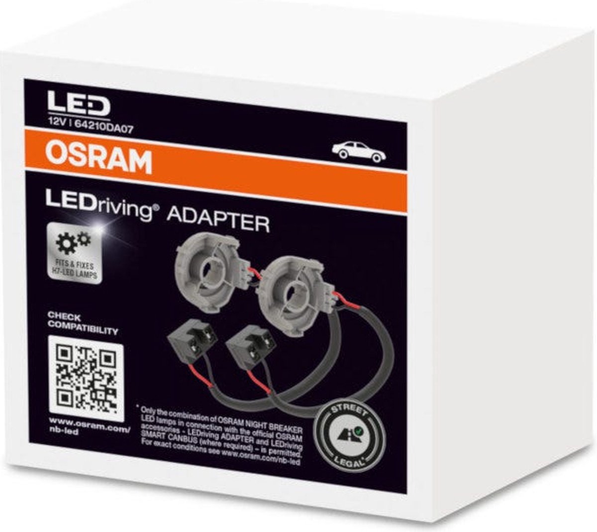 OSRAM Adapter voor Night Breaker H7-LED 64210DA07 Bouwvorm (autolamp) H7, Adapter für Night Breaker H7-LED – foto 7