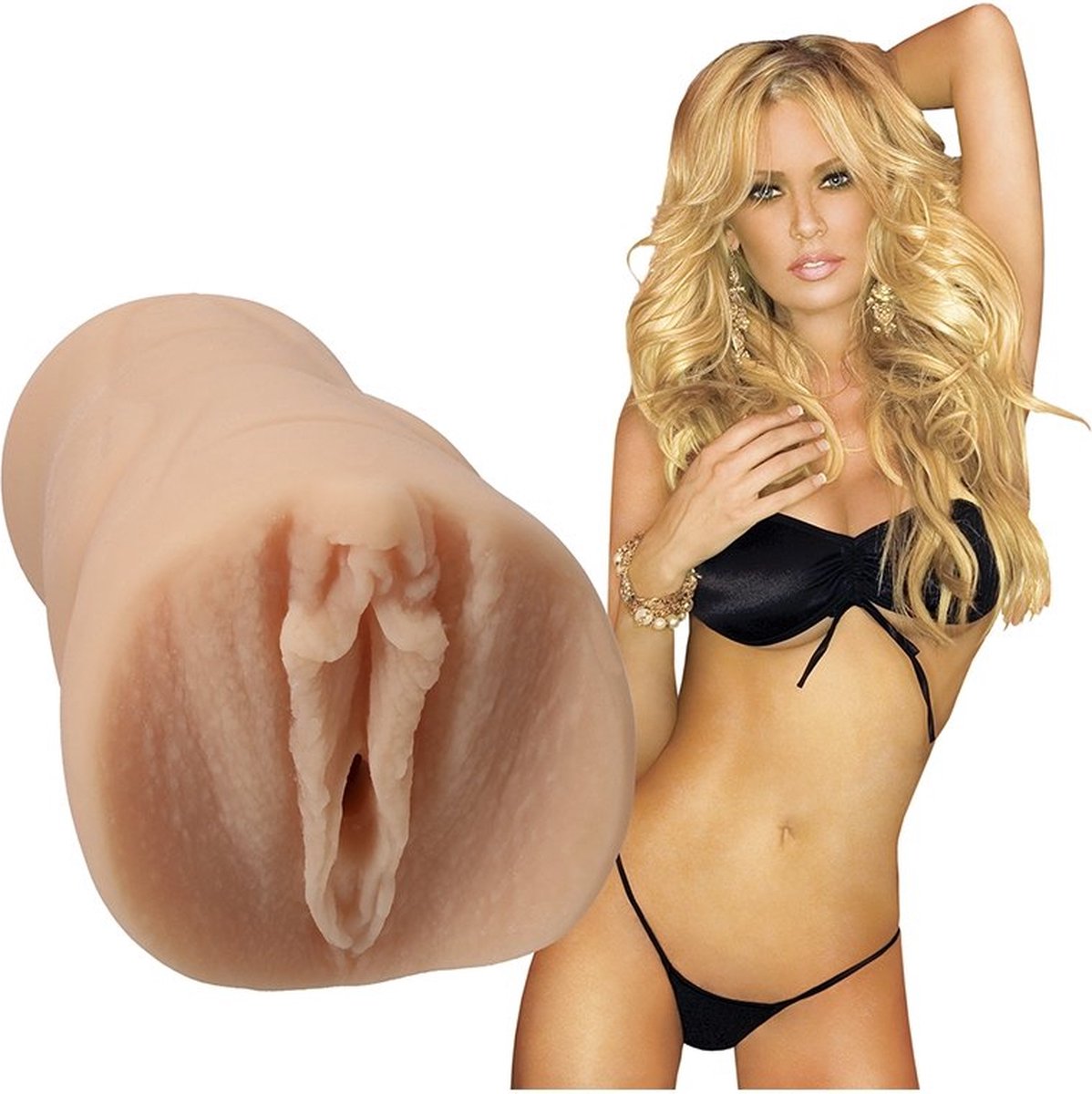 Goedkoopste Doc Johnson Jenna Jameson - ULTRASKYN Pocket Pussy Masturbator vanilla