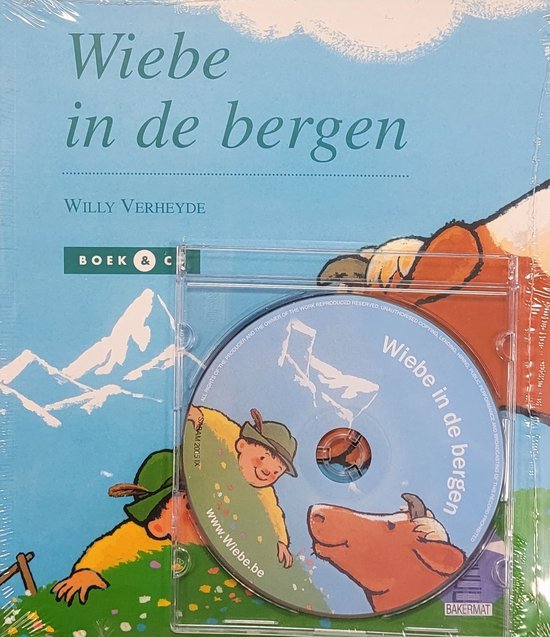Wiebe in de bergen - Boek & CD - cover