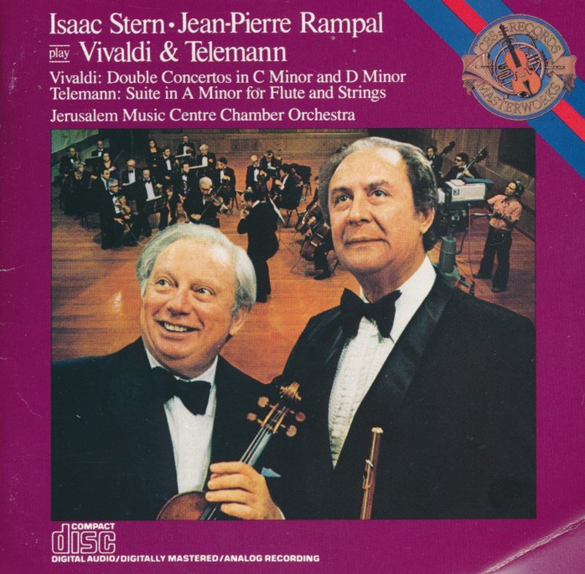 Isaac Stern and Jean-Pierre Rampal play Vivaldi & Telemann