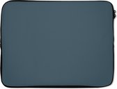 Laptophoes 17 inch - Oceana - Kleuren - Palet - Laptop sleeve - Binnenmaat 42,5x30 cm - Zwarte achterkant