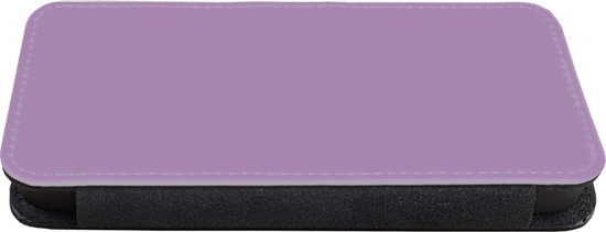 Étui pour téléphone Bookcase iPhone SE 2020 - Intérieur - Violet - Couleurs - Violet - Couleur - Uni - Avec compartiments - Étui portefeuille avec fermeture magnétique