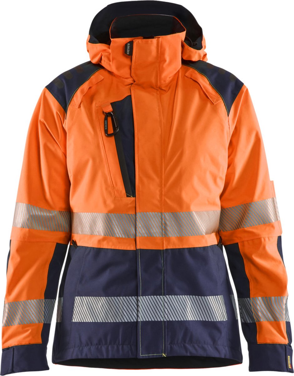Blaklader 4436-1987 Dames Shelljack High Vis High Vis Marineblauw