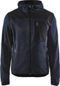 Blaklader Gebreid vest met softshell 4930-2117 - Mannen - Dark Navy/Zwart - XXL