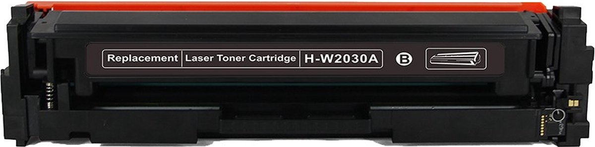 Laser toner cartridges Geschikt voor HP (415A) W2030A - Zwart | Geschikt voor HP Color Laserjet Pro MFP M454DN, M454DW, M454NW, M454FW, M479DN, M479DW, M479FDN, M479FDW en M479FNW printer