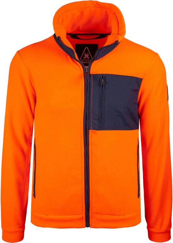 Gaastra Heren fleecevest Viking Orange | bol