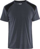 Blaklader T-shirt bi-colour 3379-1042 - Donkergrijs/Zwart - XL