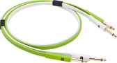 NEO by Oyaide d+ 2x6,3mm-Mono-jack kabel Class B, 1,0m lengte - Kabel voor DJs