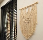 Handgemaakt Macramé Wandkleed Bohemian | 65x65 cm | Marcramé Wandhanger | Bohemian Style Handgemaakt Macramé Wandkleed Bohemian | 65x65 cm | Marcramé Wandhanger | Bohemian Style