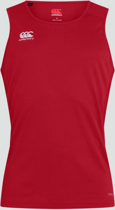 Club Dry Singlet Flag Red - XS