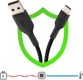 Belkin Braided USB-C naar USB kabel - 3m - Zwart