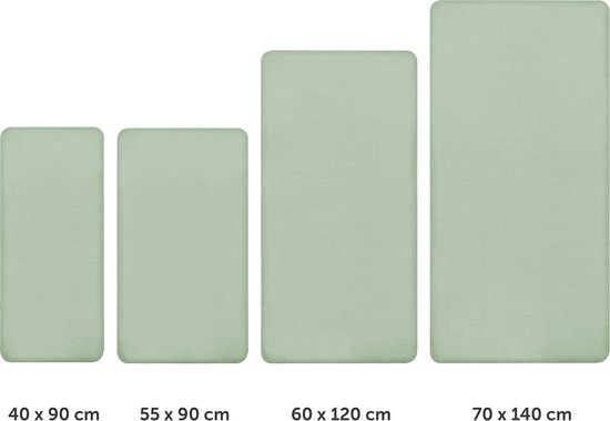 Jollein Hoeslaken 60x120 Jersey Oatmeal - De Kinderplaneet