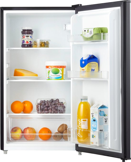 Tomado TLT4702B - Tafelmodel koelkast - 93 liter - 3 draagplateau's - Energielabel E - Zwart van Tomado — afbeelding 4