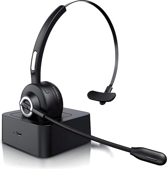 Willen Uitgaven Mam Nince Draadloze Headset - Bluetooth 5.0 - Lichtgewicht Wireless Koptelefoon  met... | bol.com