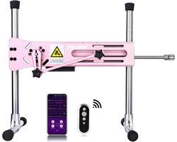 Pro 1 Premium Seksmachine 2.0 Smart App met dildo en afstandsbediening Roze