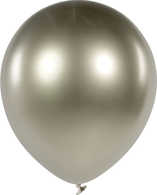 Folat - Gemar ballonnen champagne 33 cm - 50 stuks