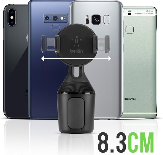 Support de téléphone Belkin pour voiture dans un porte-gobelet