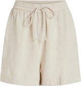 Vila Pants Viprisilla Hw Shorts - Noos 14085287 Super Light Natural Melan Taille Femme - W38