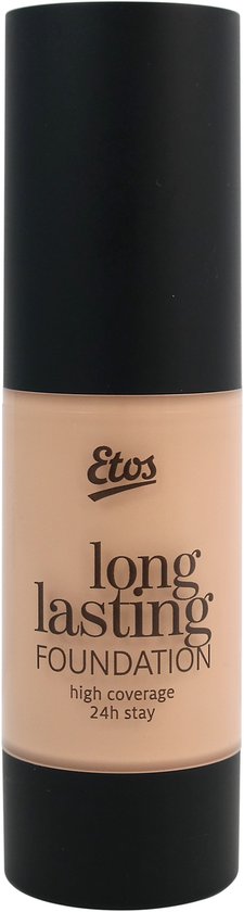 Etos Foundation - Long Lasting - Ivory - Vegan - 1 stuk - 30 ml
