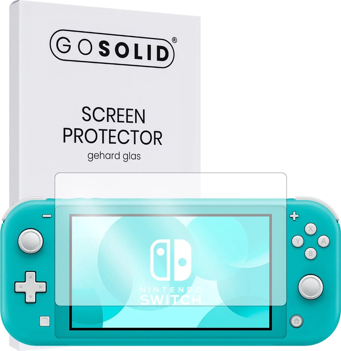 GO SOLID! ® Nintendo Switch Lite screenprotector gehard glas