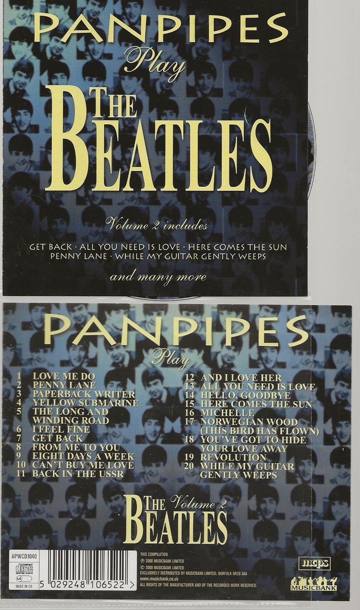Panpipes Play the Beatles, Vol. 2