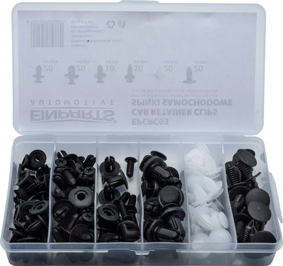 thumbnail image 2 of You.S Genuine Moulding Trim Fastener Clips – 100 Pack For Fiat Ducato Bus/Box, 8mm Hole, C-0071-100S-N3 2 of 2
