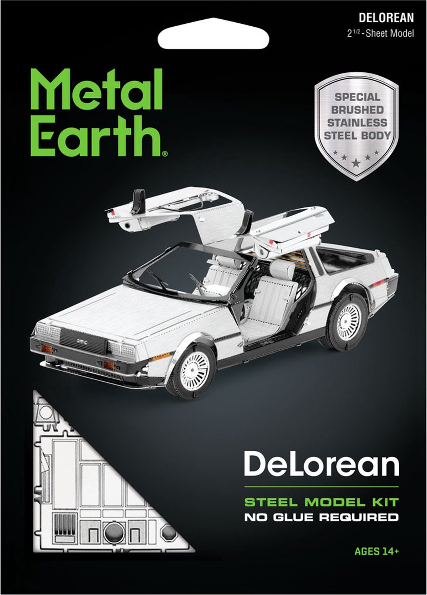 Metal Earth - Delorean — afbeelding 6