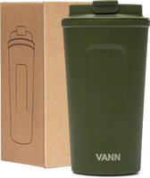 Herbruikbare koffiebeker to go / theebeker VANN® – Thermosbeker – 500 ML Starbucks Grande formaat – 6U warm/12U koud