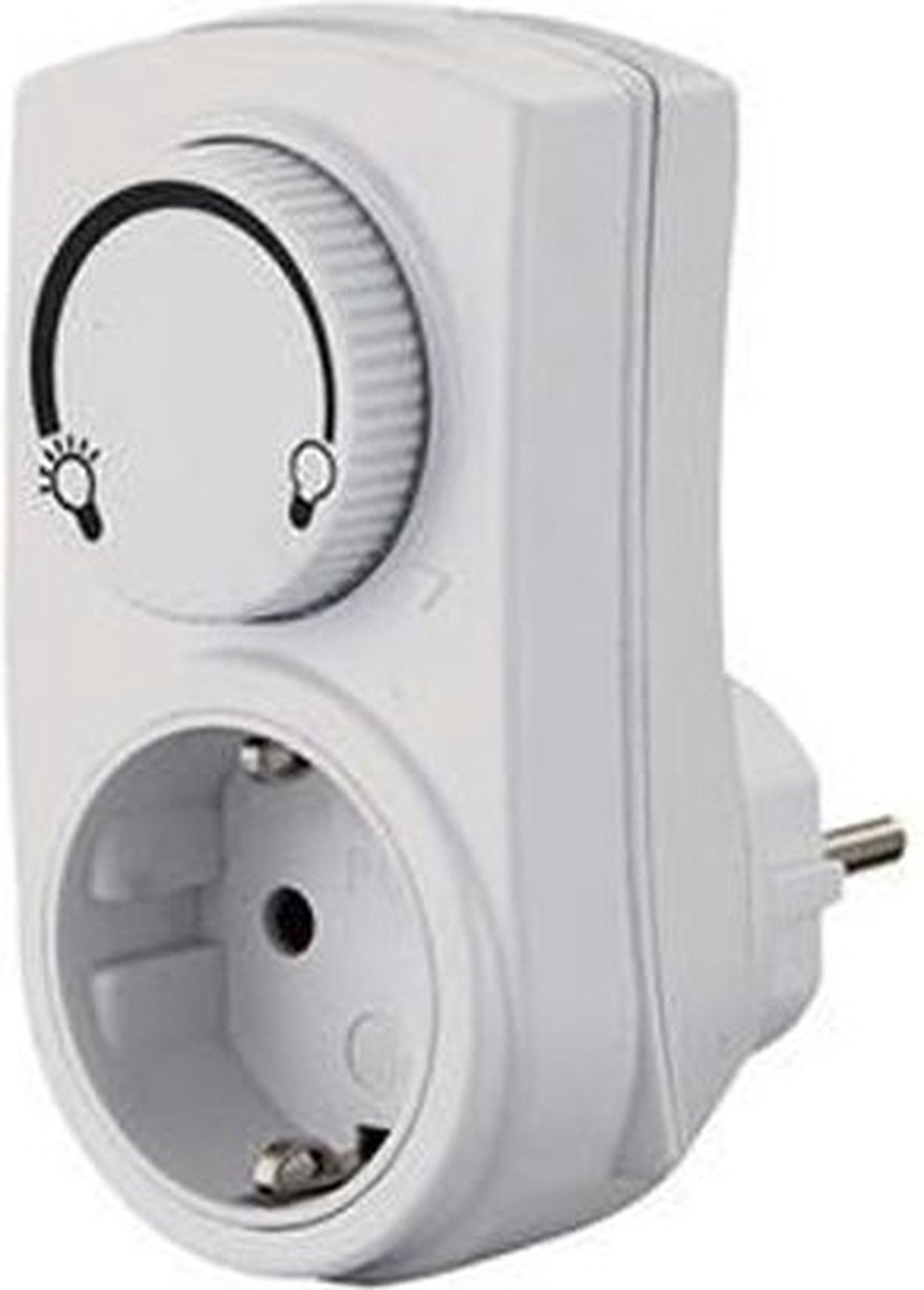 Prise sans fil avec variateur 300W blanc