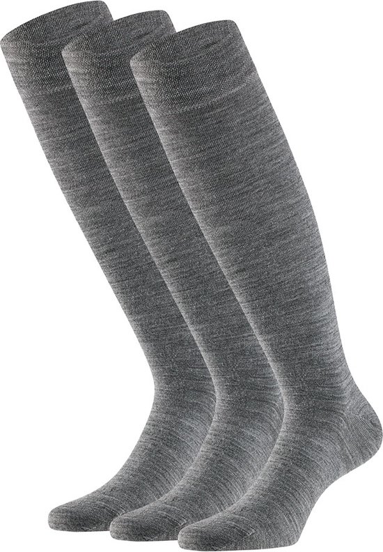 Chaussettes genoux homme en laine - Grijs moyen - Taille Chaussettes hautes  -... | bol.com
